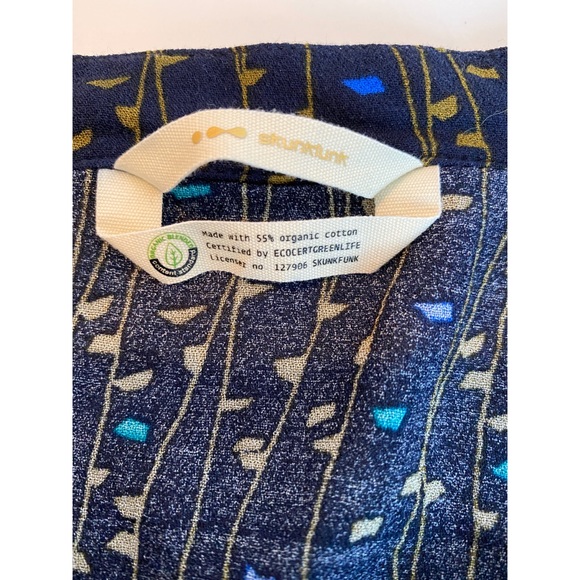 Skunkfunk Ethical Organic Cotton Roselle Shirt - Picture 6 of 8